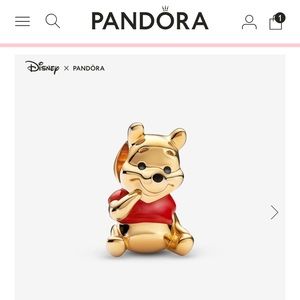 Pandora Winnie the Pooh charm